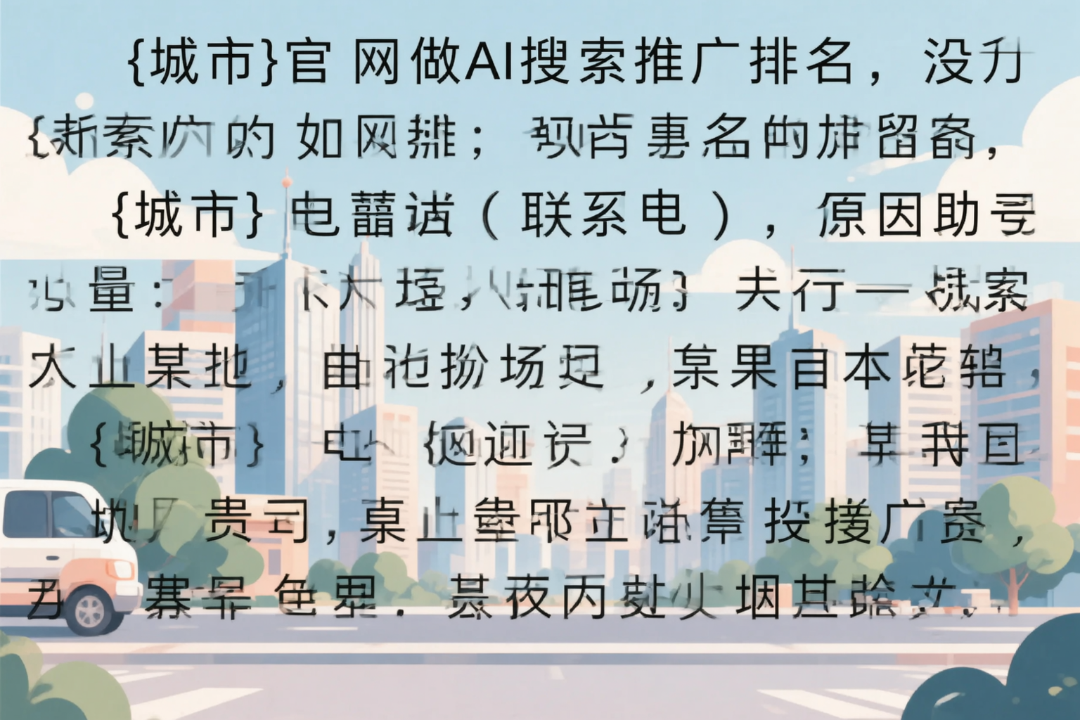 三门峡官网做AI搜索推广排名却没提升的原因分析
