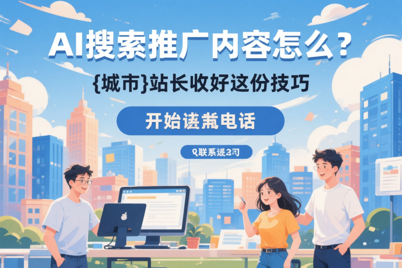 AI搜索推广内容怎么写？三门峡站长收好这份技巧