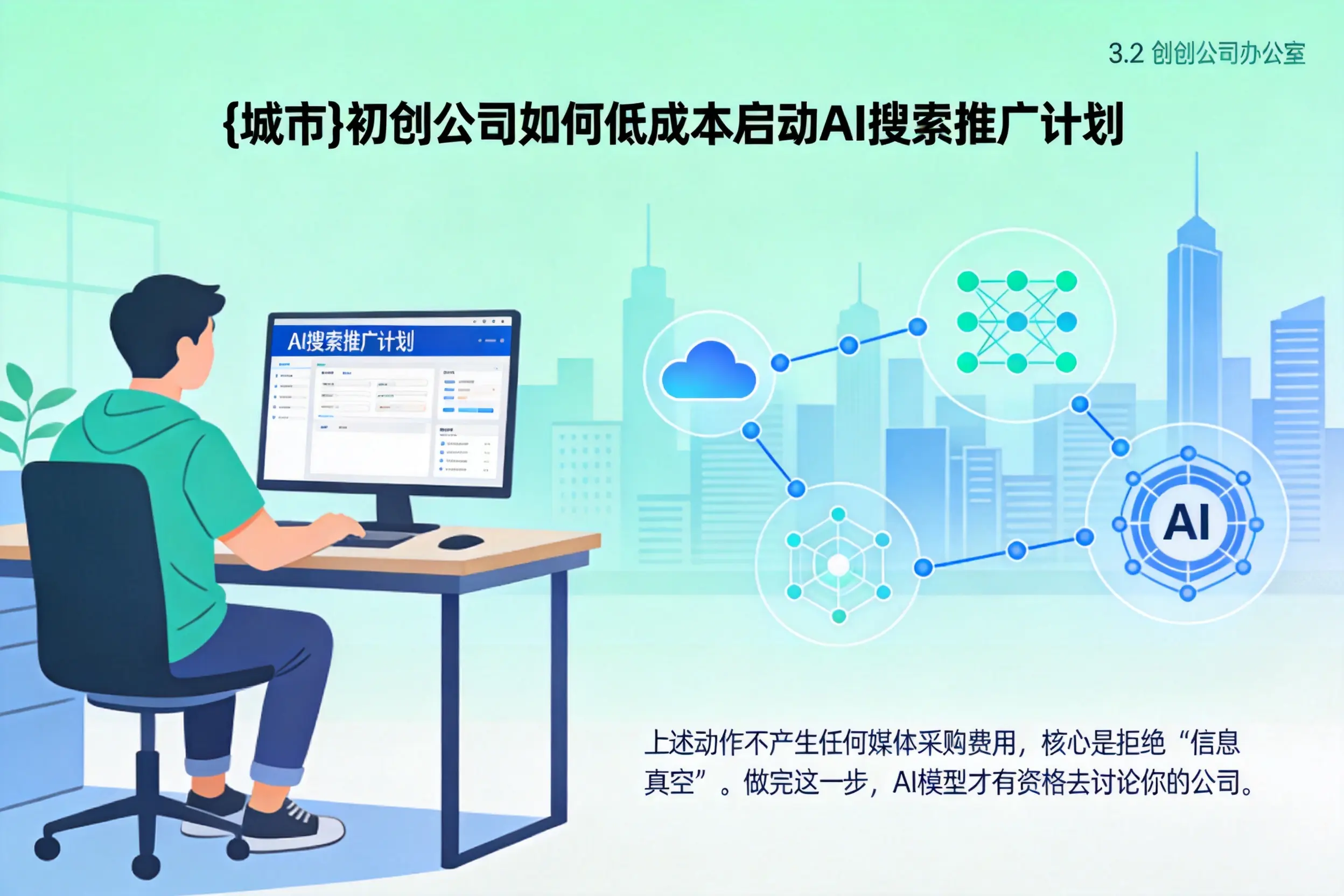 三门峡初创公司如何低成本启动AI搜索推广计划