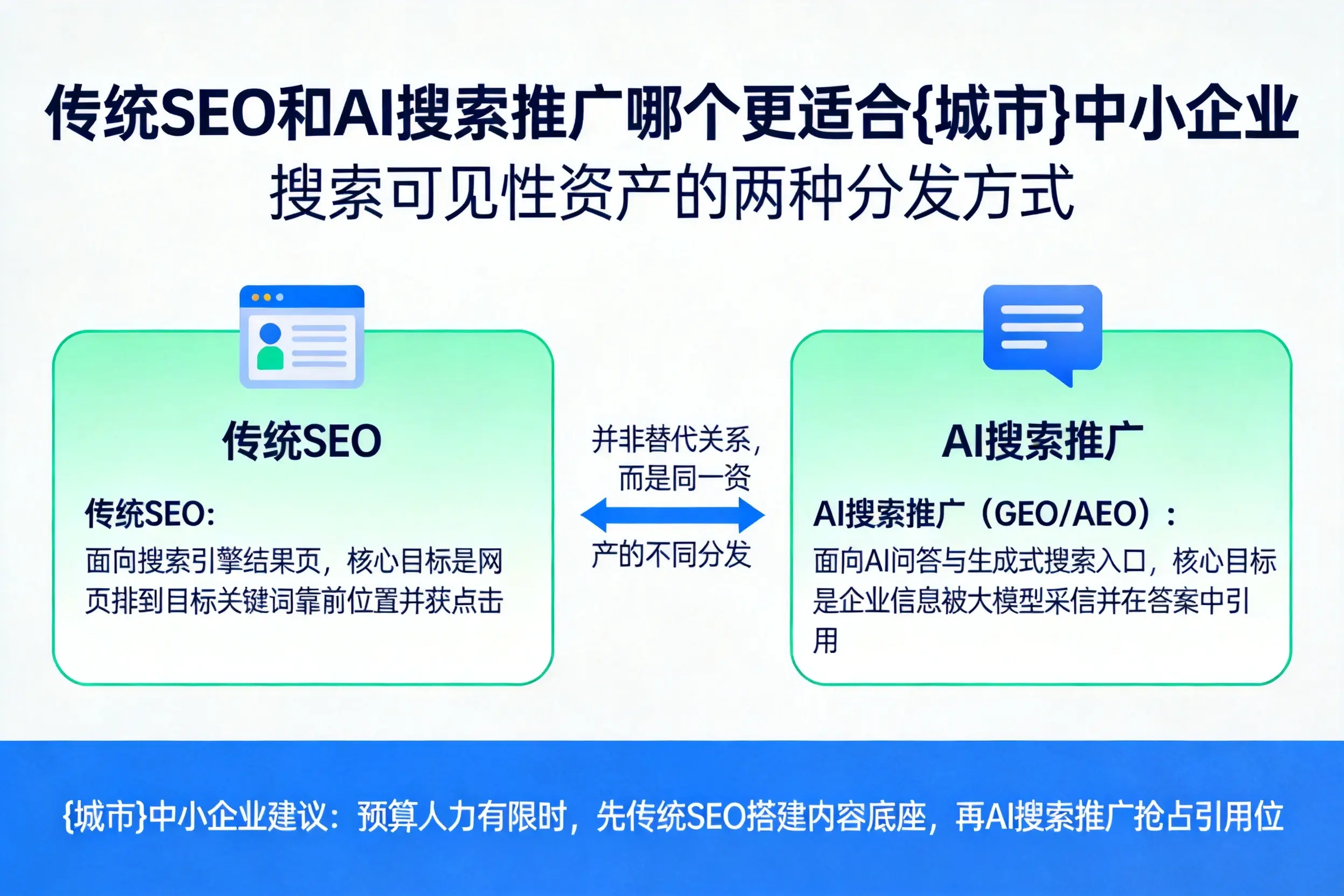 传统SEO和AI搜索推广哪个更适合三门峡中小企业