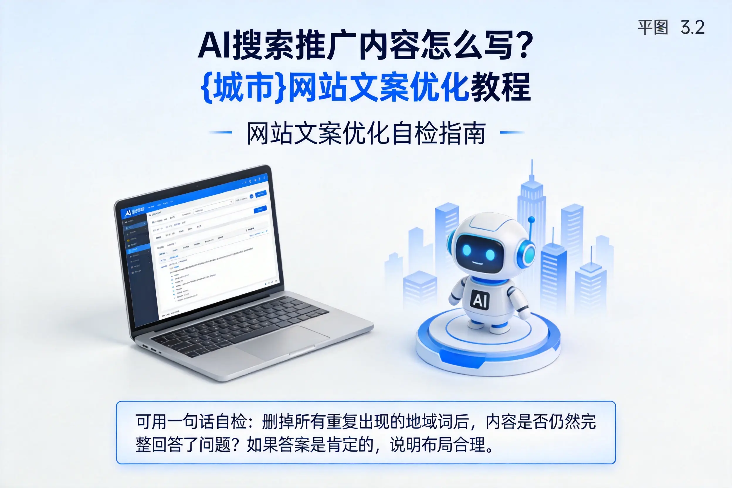 AI搜索推广内容怎么写？三门峡网站文案优化教程