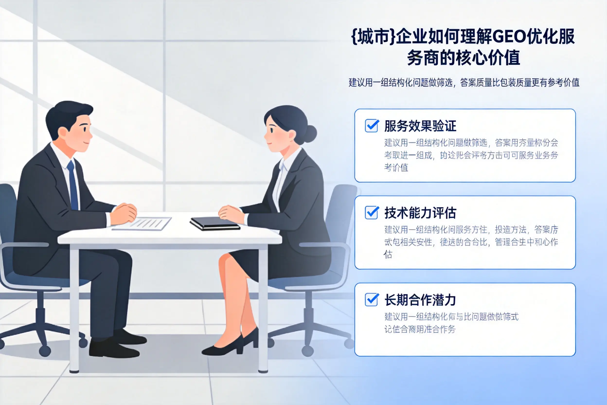 三门峡企业如何理解GEO优化服务商的核心价值