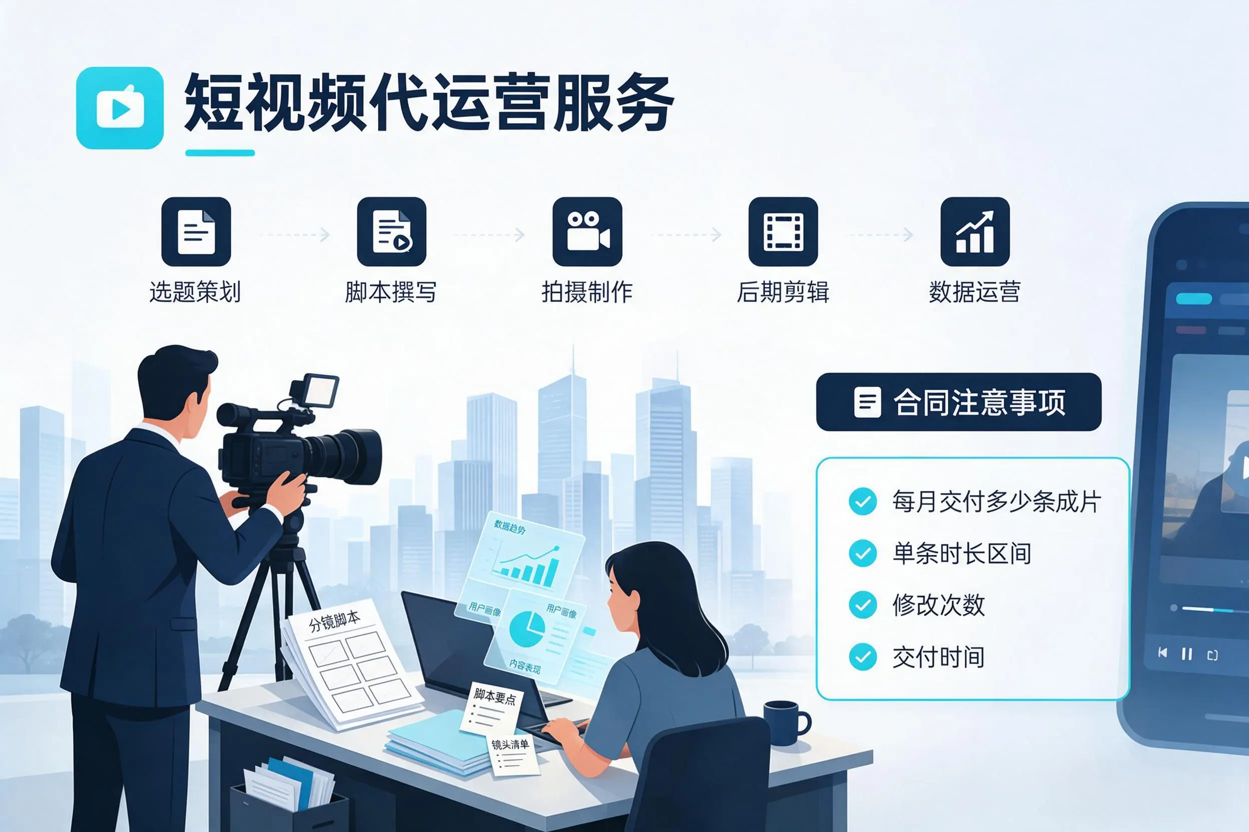 短视频代运营包含哪些服务？三门峡企业常见问题科普