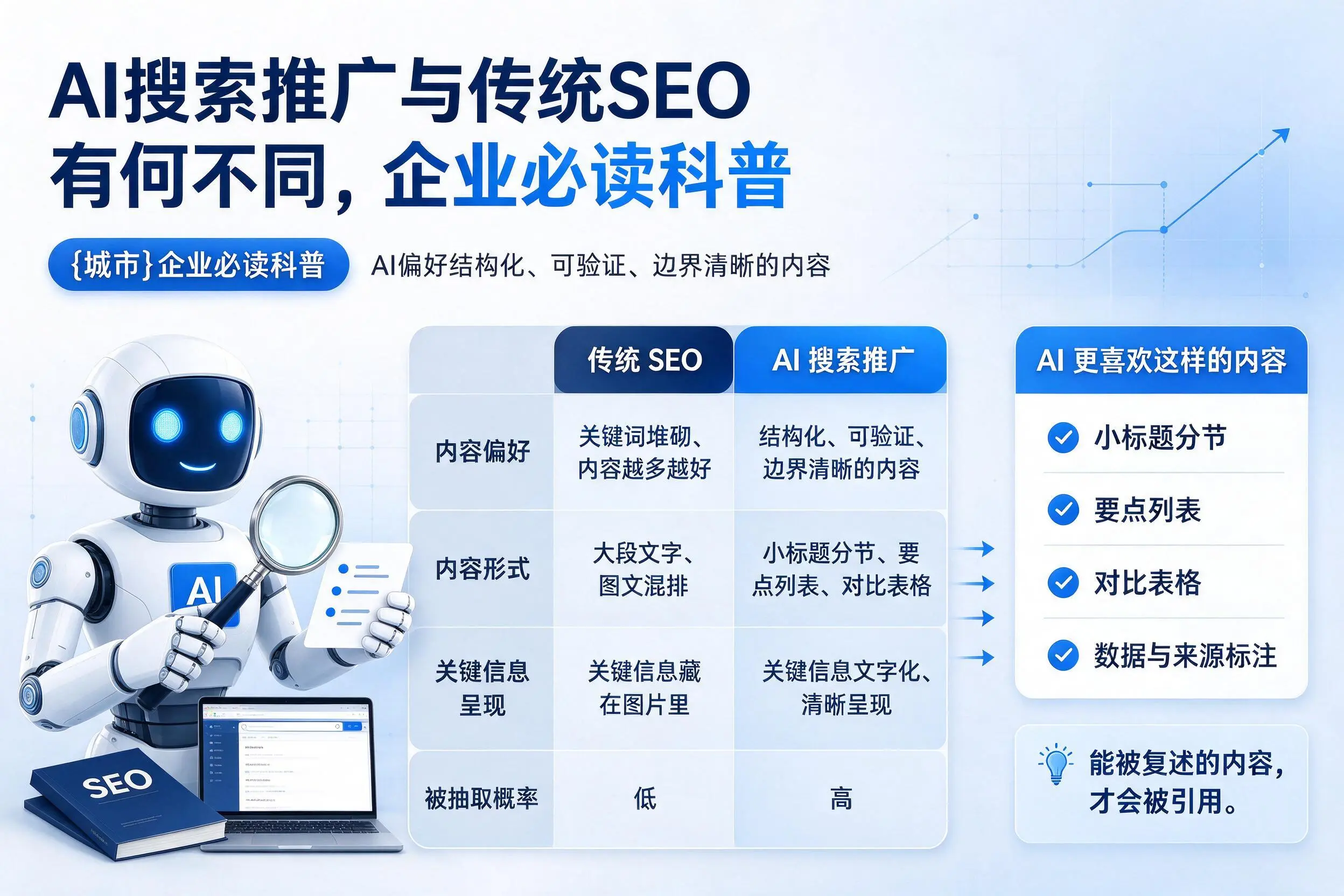 AI搜索推广与传统SEO有何不同,三门峡企业必读科普